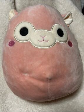 Squishmallows Plush Pink Llama - Soft Pink Plush